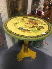 Unique Hand Painted Tea Table